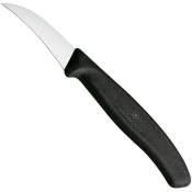 Victorinox Nož za zelenjavo, ukrivljen, dolžina 60/162 mm – črn