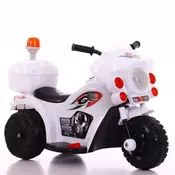 Babyland Deciji Motor na akumulator 6V MB991C beli ( 022514B )