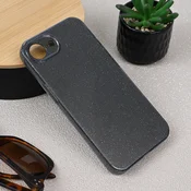 Maska za iPhone 16E 6.1 Sparkle Dust, Siva
