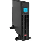 UPS1000-RT-ON/H - LCD UPS napajalnik, 1000VA/900W, 6A, RS-232, EPO, Online - EAST