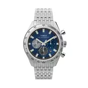 Timex Ročna ura Waterbury TW2Y18500 Srebrna