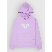 Roxy Surf Feeling Terry Kids Hoodie crocus petal