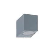 LYNCO Fasadna lampa kocka 1xGU10 siva