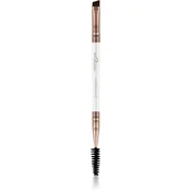 Luvia Cosmetics Elegance Brow Duo obojestranski čopič za obrvi 430 1 kos