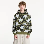 Mikina A BATHING APE Sta Over Print 1st Camo Shark Cropped Fi Green UNISEX S