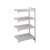 CAMBRO dodatni regal, zaprt, 1800 mm, dolžina: 1235 mm, globina: 400 mm