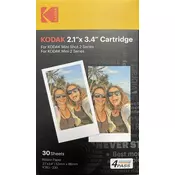 KODAK Cartridge 2,1x3,4 30-pack 30 kom foto papir (Kao novo)