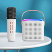 Bluetooth zvucnik Karaoke set sa mikrofonom Y-1 beli