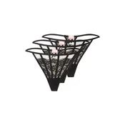 Hunkemöller Tangice Maxime  črna