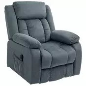 Homestar Električni naslanjač z dvigalno funkcijo 92x94x105 cm siva