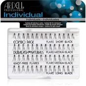 Ardell Individuals Duralash Knot-Free Naturals umetne trepalnice 56 ks odtenek Black