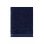 Majhna bombažna brisača Kenzo Iconic Navy 45x70 cm