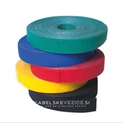 LogiLink ježkasti sprijemalni trak za urejanje kablov - 4 m x 16 mm, rumena (KAB0051)