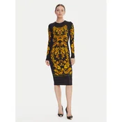 Versace Jeans Couture Vsakodnevna obleka 79HAO9P0 JS524 Črna Slim Fit