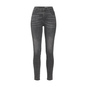 Dark grey womens skinny fit jeans VERO MODA - Women