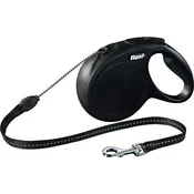 FLX Flexi New CLASSIC 8 m Black Dog Retractable lead