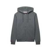 Superdry & Co Jopa na zadrgo ESSENTIAL pegasto siva