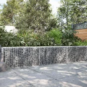 vidaXL Gabion z žico 3,5 mm in mrežo 5x2,5 cm 300x30x50 cm