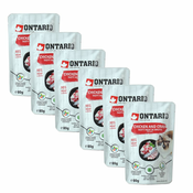 Ontario Cat chicken & crab 6x80 g