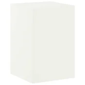 vidaXL Stojalo za rastline Bela 40 x 40 x 60 cm Jeklo
