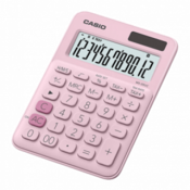 Casio Stolni kalkulator Casio MS-20UC Ružičasta Zaslon (broj mjesta): 12 solarno napajanje, baterijski pogon (Š x V x d) 105 x 23 x 14