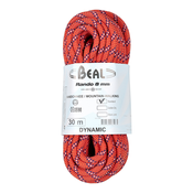 Pohodniška vrv Beal Rando 8 mm 30m - orange