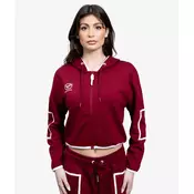 FELPA ITALY SHORT GRANATA/AVORIO Tg. M