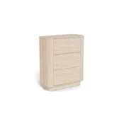 Komoda MADERA 90x107 cm iz belega hrasta