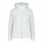 CMP WOMAN JACKET FIX HOOD, ženska majica za planinarenje, bijela 34E5506