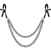 Beg me nipple clamps silver
