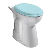 HANDICAP WC posoda, S-trap, 36,5x67,2 cm, bela - Bela - 36,5x45,5x67,2 cm - CREAVIT - 24 - Keramika - Classic - 365 - 455 - 672 - 14