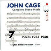 CAGE:COMPLETE PIANO MUSIC VOL.7