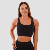 GymBeam Športni nedrček Cut-Out Black S