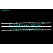 ES-4576 FOX 43WOS620D 43WOS625D LED TRAKE