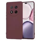 Silikonski ovitek Techsuit SoftFlex za Honor Magic7 Lite/X9c - temno rdeč