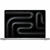 Notebook Apple MacBook Pro 14 Retina, M3 Pro 11-core, 18GB RAM, 512GB SSD, Apple 14-core Graphics, CRO KB, Silver mrx63cr/a