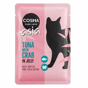 Cosma Asia v želatini vrečke 6x100 g - Piščanec s piščančjimi jetri