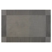 Set of 4 placemats, 45 x 30 cm, Grey