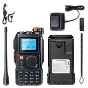 Prenosna radijska postaja VHF/UHF PNI P16UV, tripasovna, 999CH, VOX, Scan, Radio FM, Li-Ion 2600 mAh