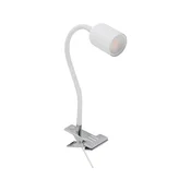TK Lighting Namizna svetilka TOP WHITE 4559 s sponko
