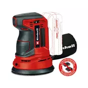 Einhell Power X-Change Akumulatorska ekscentrična brusilica TE-RS 18 Li-Solo (18 V, Bez akumulatora, Promjer brusnog tanjura: 125 mm)