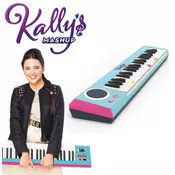 SMOBY električna klaviatura Kallys Mashup Nickelodeon s 37 tipkami z učinki in nastavljanjem glasnosti (od 5 leta)