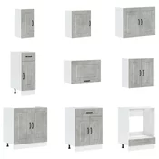 Kuhinjski ormaric Kalmar Betonski sivi 80 x 46 x 81,5 cm