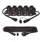 Emos Lanac za 10 sijalica E27 Start set 7,35m sa priklj.kabelom 5m DCPZ01