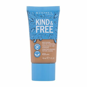 Rimmel London Kind & Free Moisturising Skin Tint Foundation puder 30 ml odtenek 410 Latte
