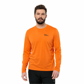 Jack Wolfskin SKY THERMAL L/S M, muška planianrska majica, narancasta 1808682