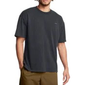Majice Under Armour M Hw Os Logo Wash SS T-Shirt Black XS