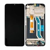 Realme C21Y RMX3261 RMX3263 - LCD zaslon + steklo na dotik + okvir TFT