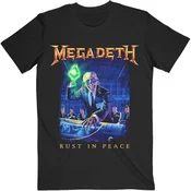 Megadeth Majica Rust In Peace Track list Unisex Black L