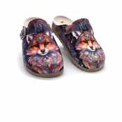 HIT SHOES ANATOMSKE KLOMPE, (HPF352_S58_PURPLE-39)